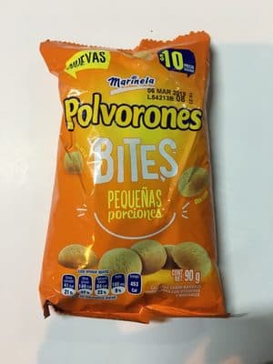 Polvorones Bites Marinela
