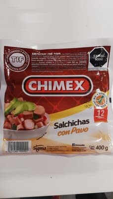 Salchicha con Pavo