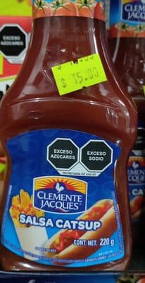 Salsa de tomate catsup